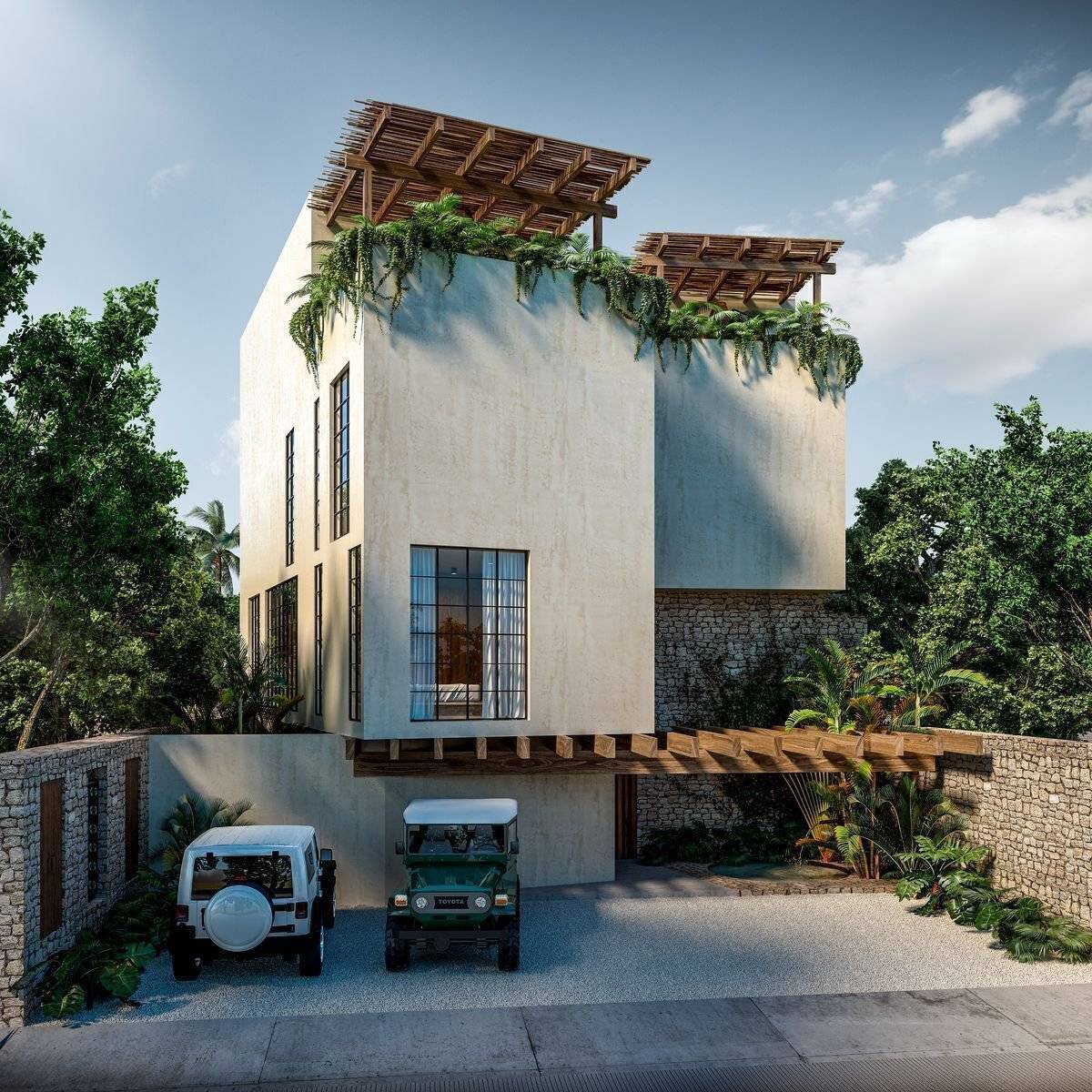 Casas únicas con alberca en Tulum 1