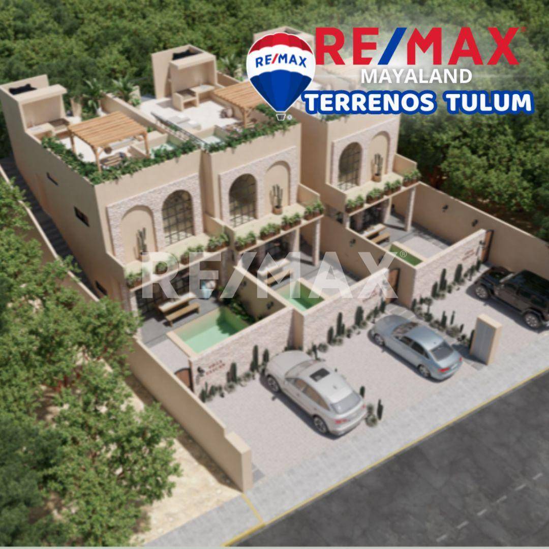 Villa de lujo con rooftop y alberca en Tulum 2