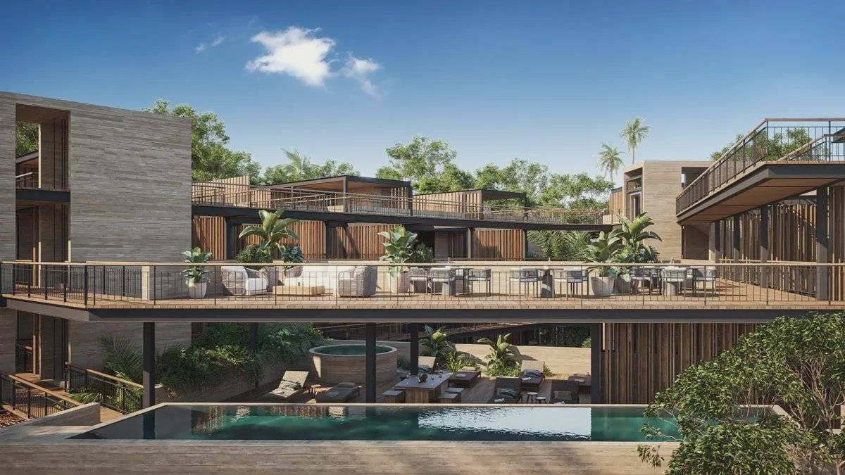 Penthouse de lujo en Tulum con triple terraza 4