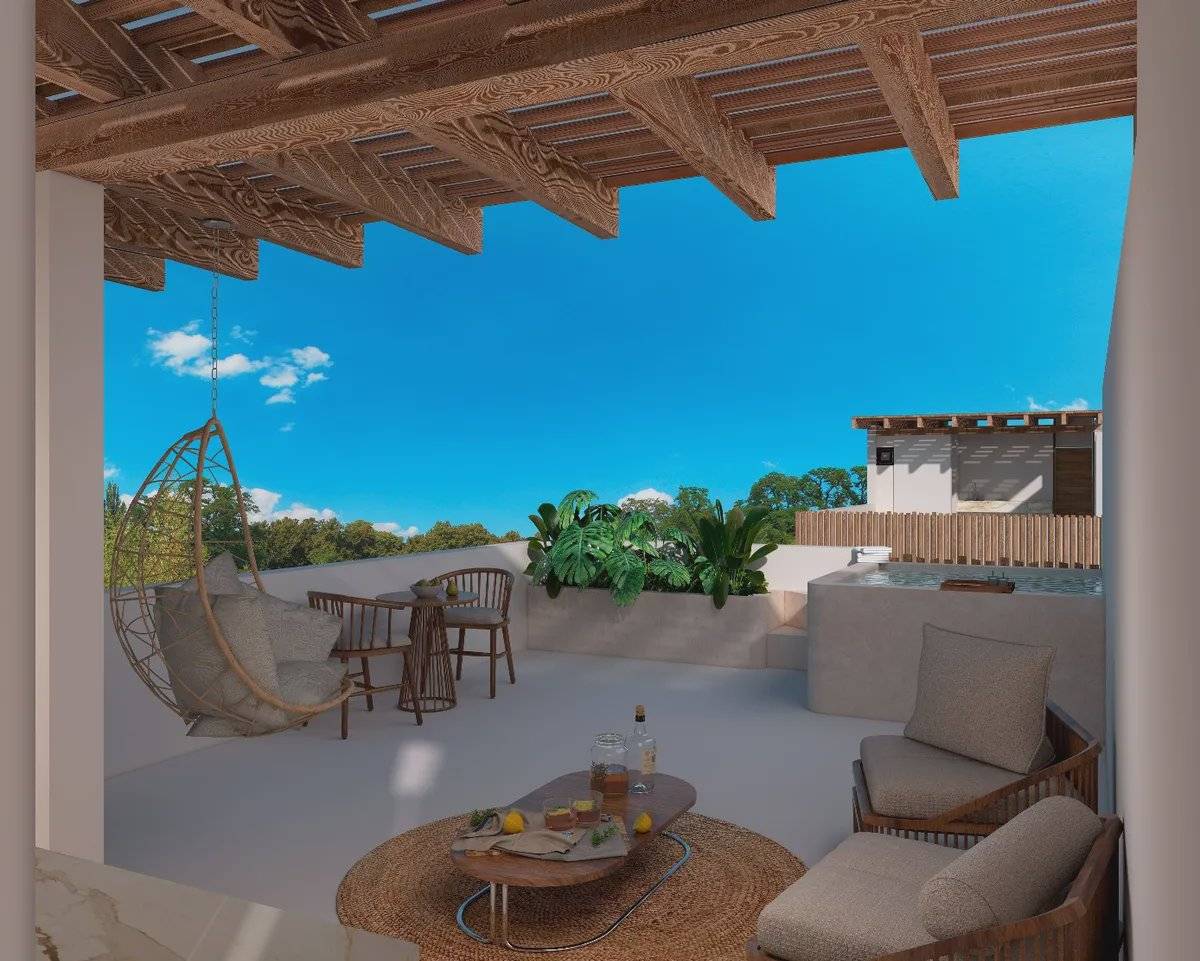 Estudio con alberca privada en Tulum 5