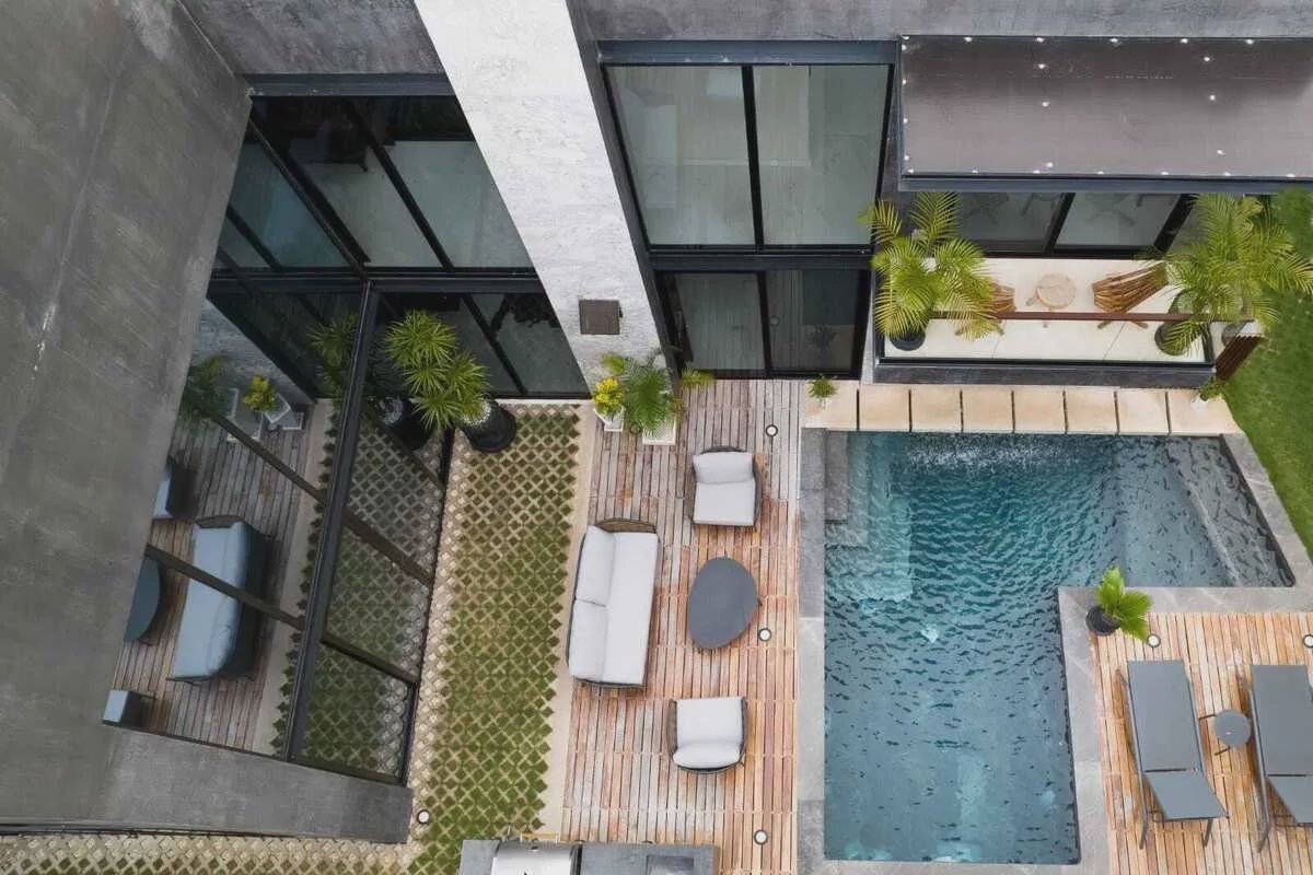 Villa de lujo con alberca y rooftop en Tulum 2