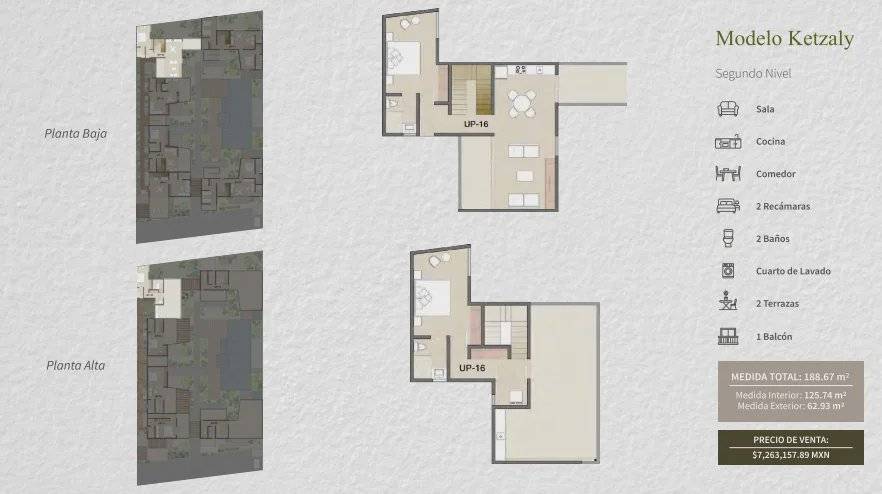 Penthouse en tulum modelo ketzaly up16 5