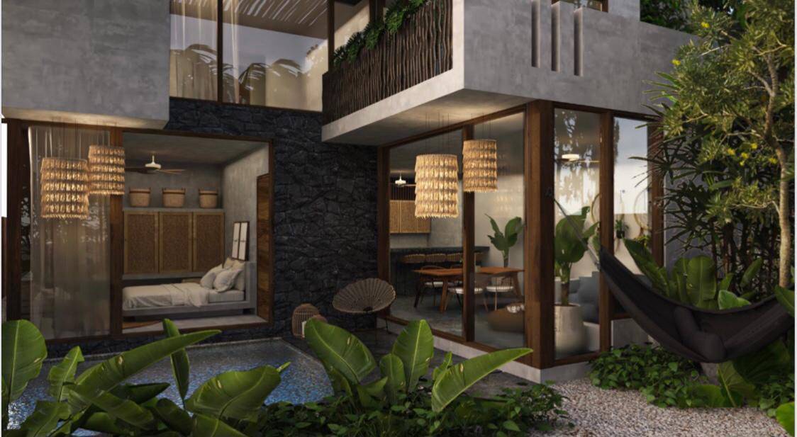 Villa llave en mano con alberca privada en Tulum 2
