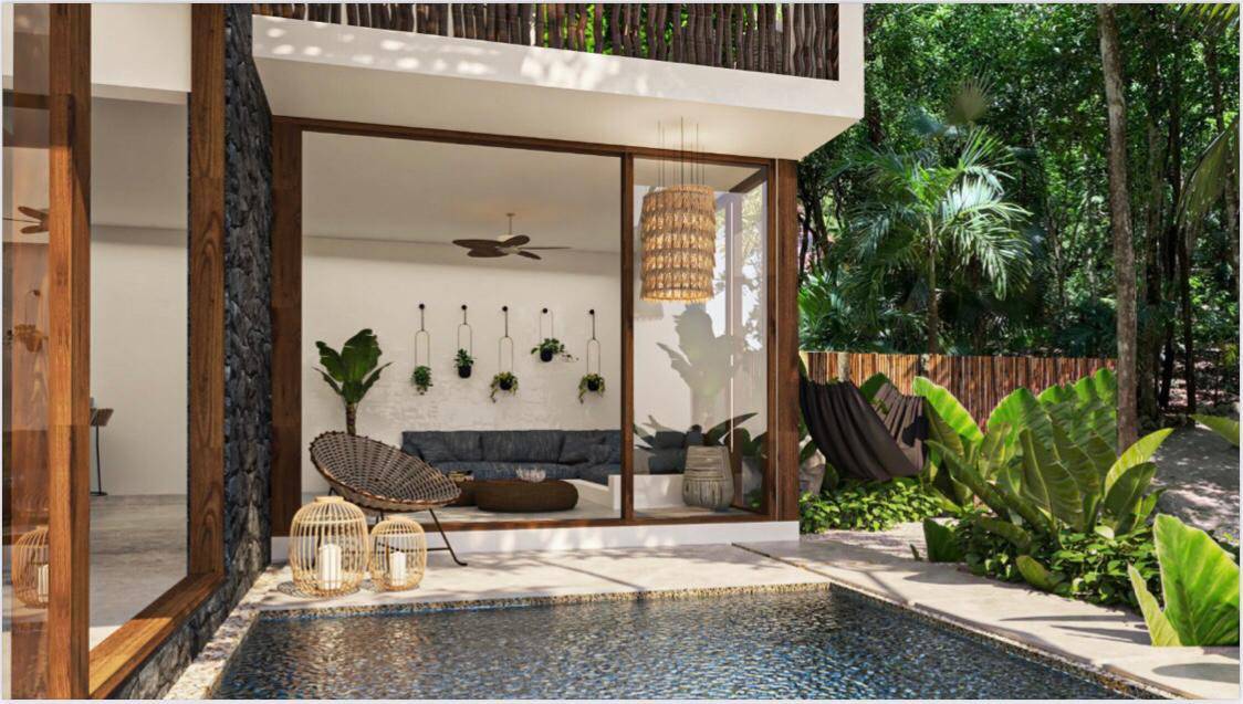 Villa llave en mano con alberca privada en Tulum 5