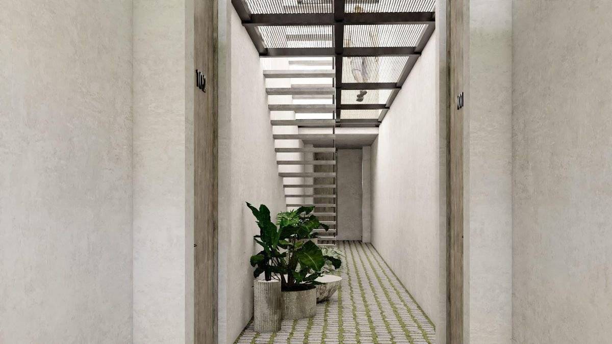 Deptos en Tulum con alberca y jardín privado 2