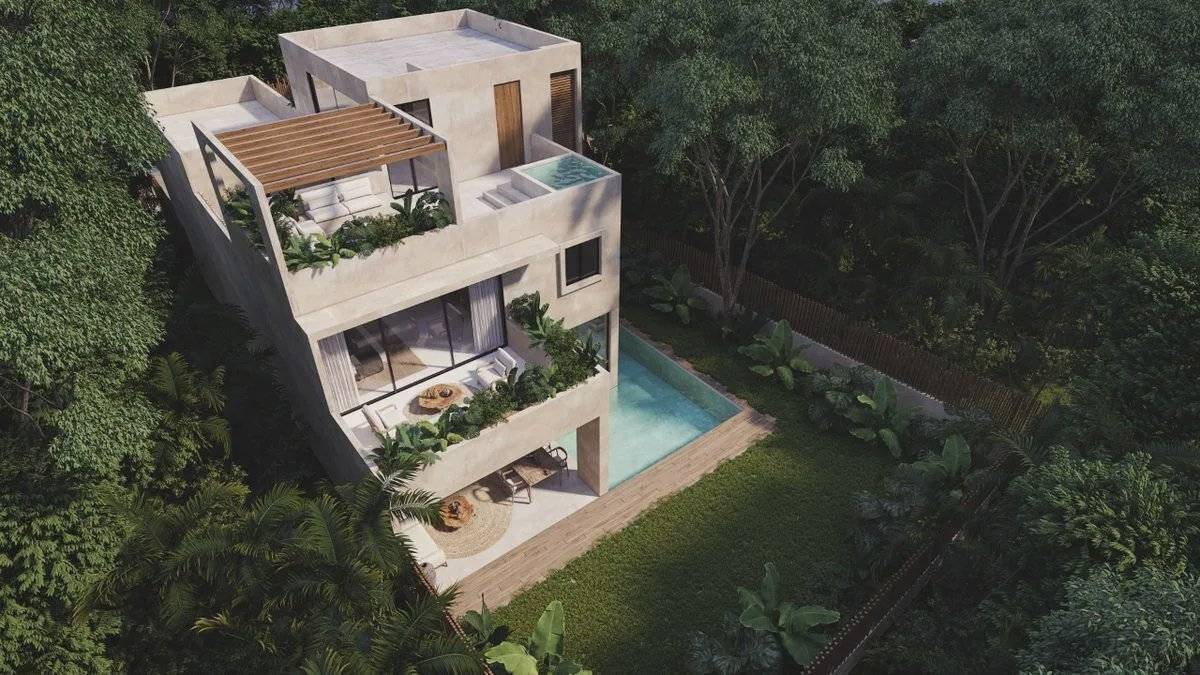 Villa de lujo con alberca y jacuzzi en Tulum 4