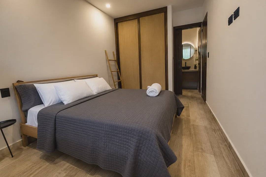Departamento amueblado con jacuzzi en Tulum 3