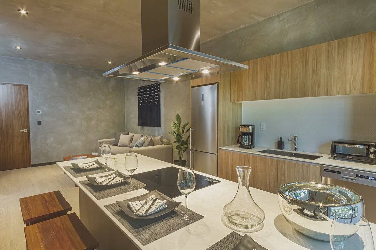 Moderno departamento amueblado en Tulum 5
