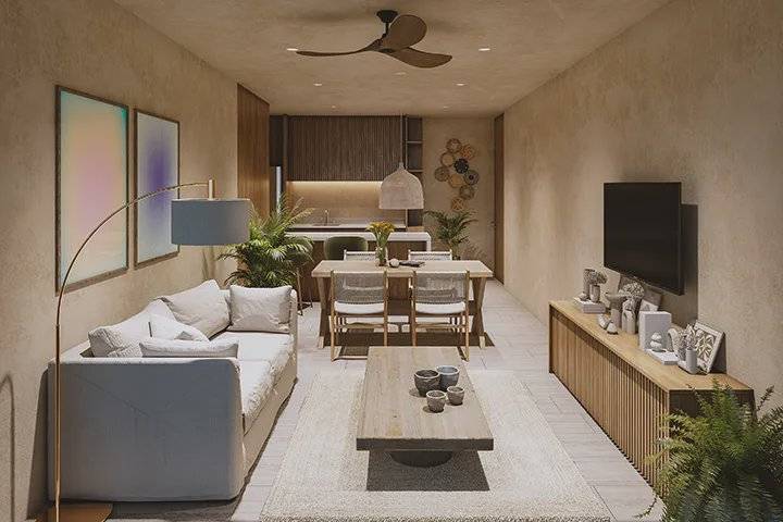 Tu departamento con jacuzzi en Tulum ¡Invierte ya! 1