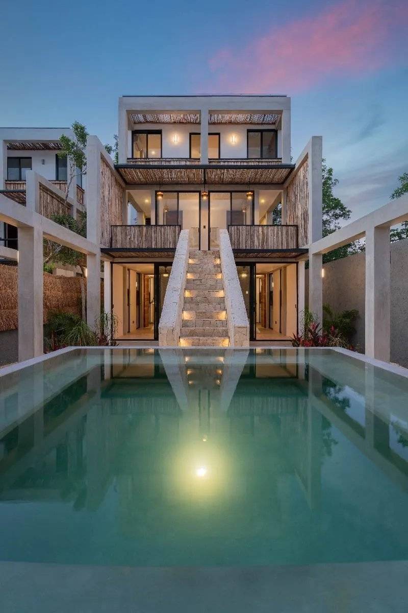 Villas de lujo con alberca en Tulum 4