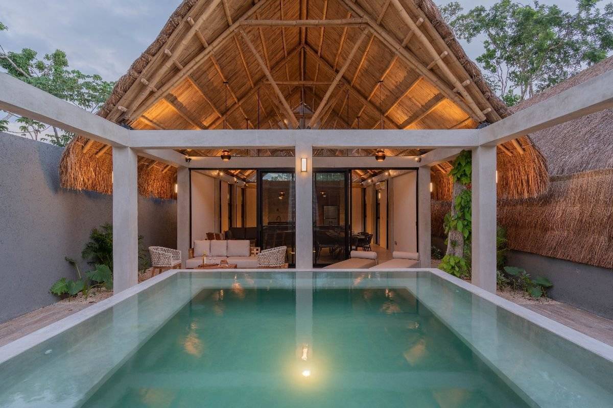 Villas de lujo con alberca en Tulum 3