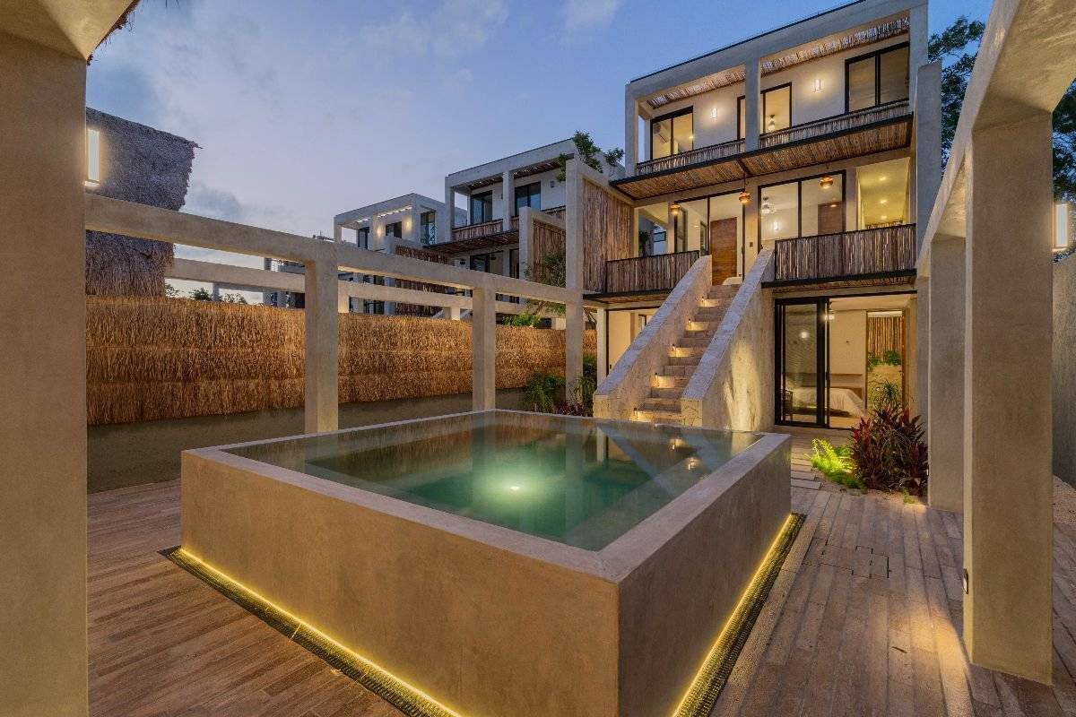 Villas de lujo con alberca en Tulum 1