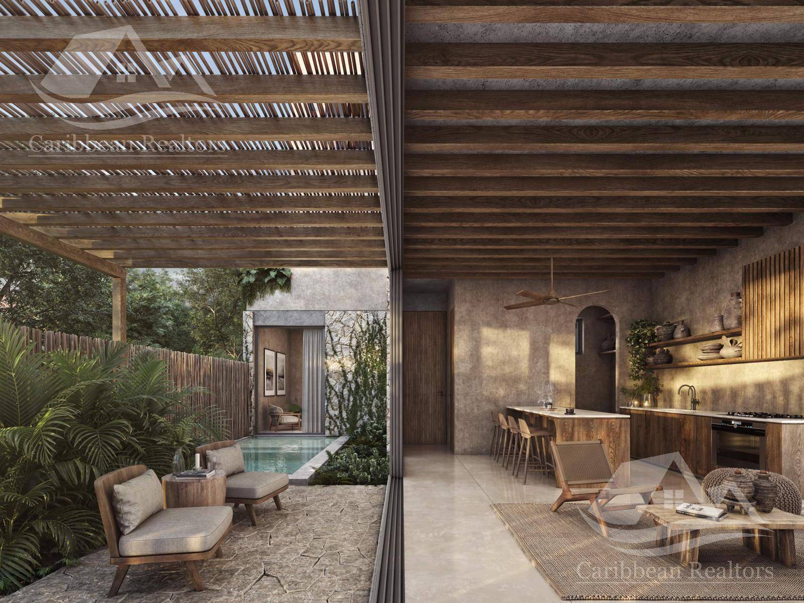 Eco villa de lujo en la selva de Tulum 4