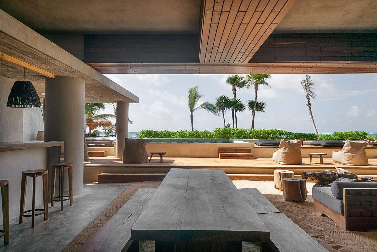 Venta, departamento en "atal" tulum, con salida directa a la playa y vista al ma 3