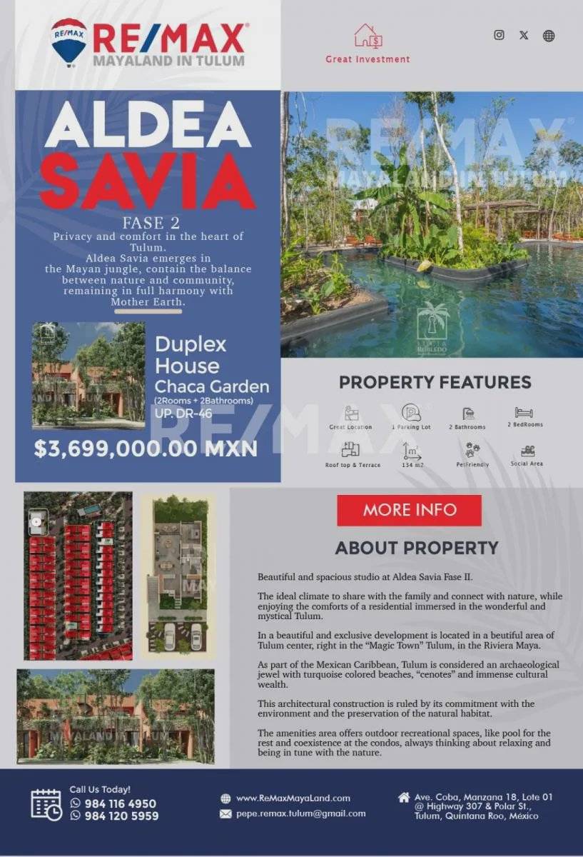 Dúplex en Tulum: Naturaleza y confort unidos 1