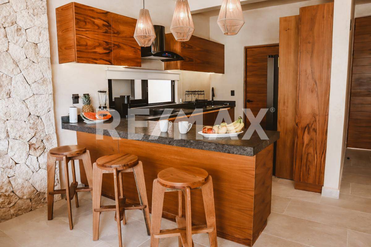 Casa moderna con terraza y alberca comunal 5