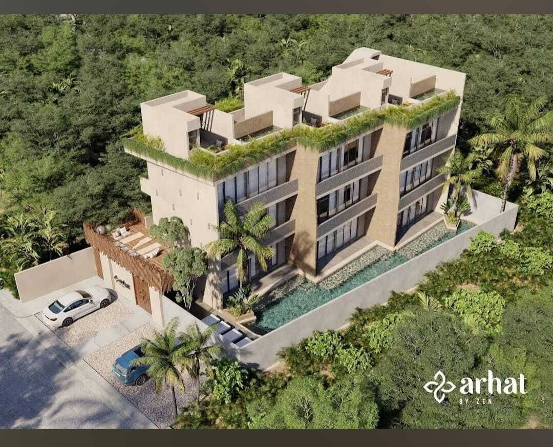 Pent-house con rooftop y jacuzzi en Tulum 2