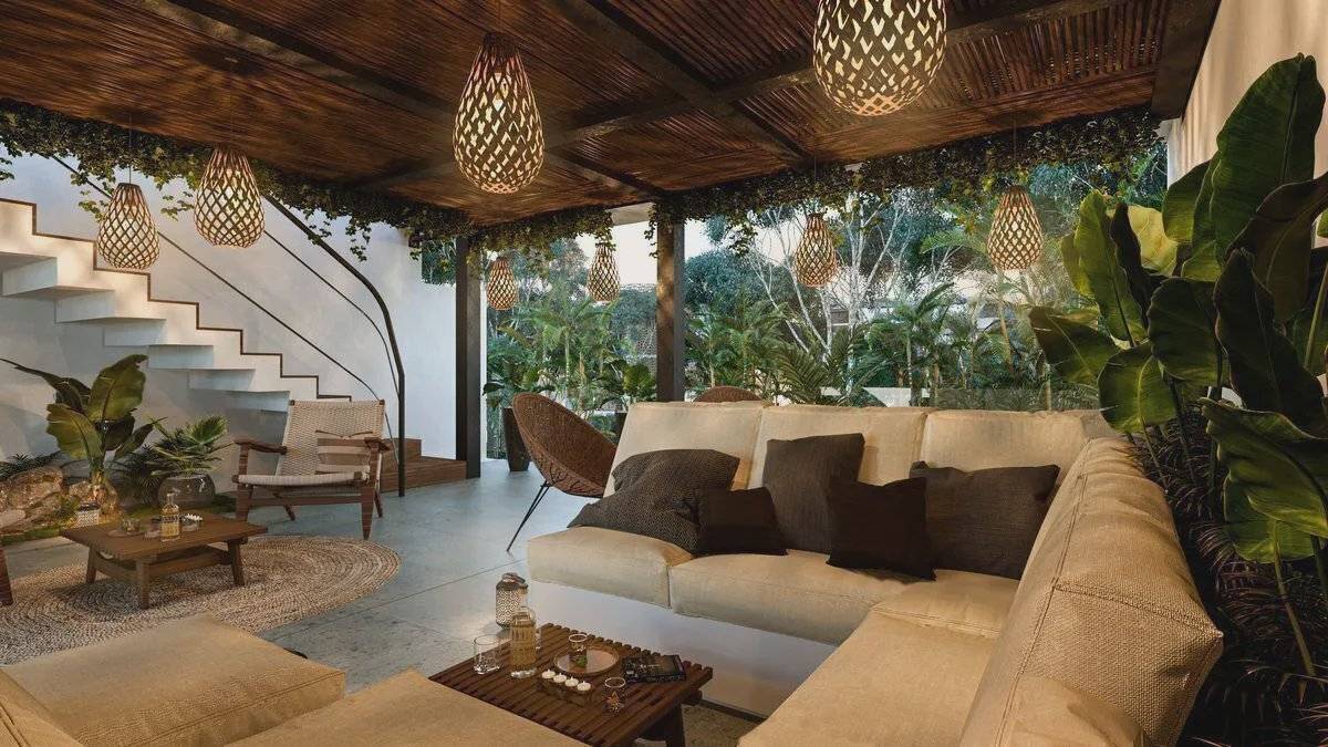 Vive el lujo en Tulum con vista al parque 5
