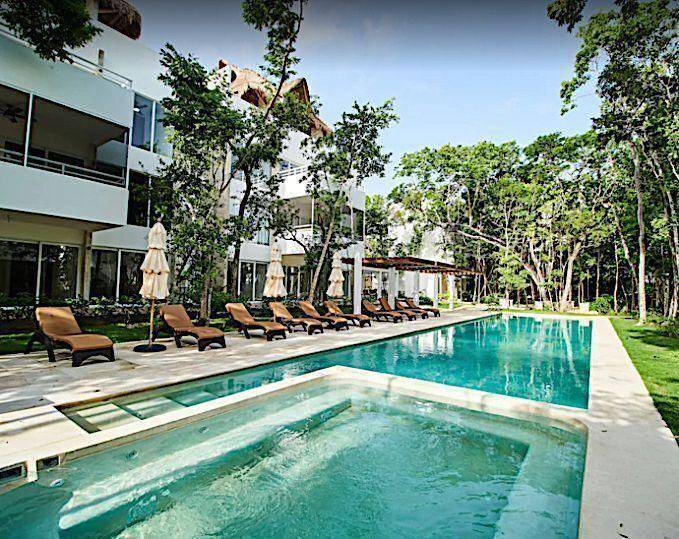 Penthouse con jacuzzi y vistas en Tulum 2