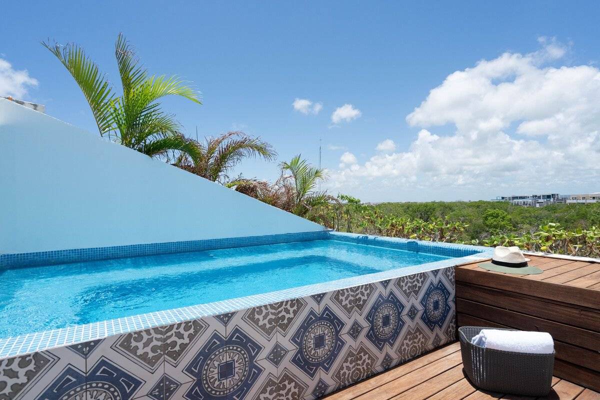 Penthouse de lujo con alberca privada en Tulum 4