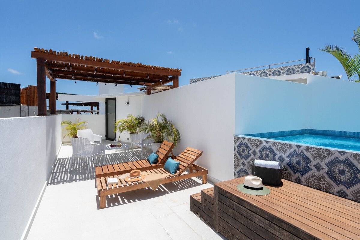 Penthouse de lujo con alberca privada en Tulum 2
