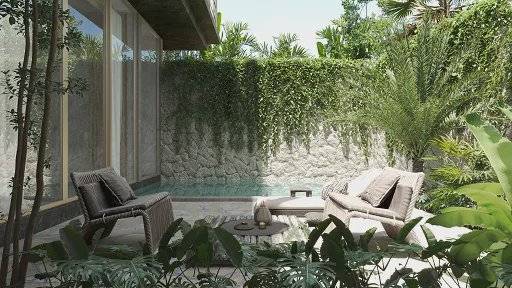 Exclusivo departamento con alberca privada en Tulum 3