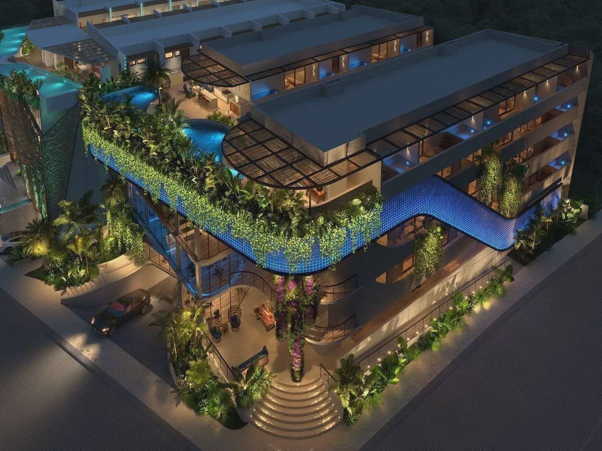 Estudio tropical en Aldea Zamá, Tulum 2