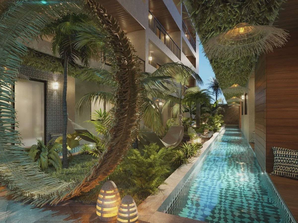 Estudio tropical en Aldea Zamá, Tulum 3