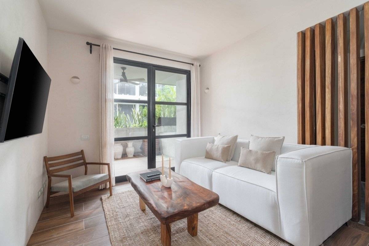 Departamento amueblado con alberca privada en Tulum 4