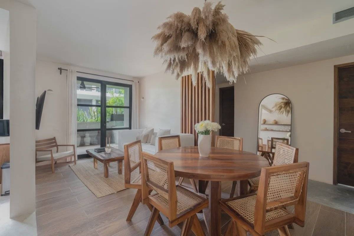 Departamento amueblado con alberca privada en Tulum 3