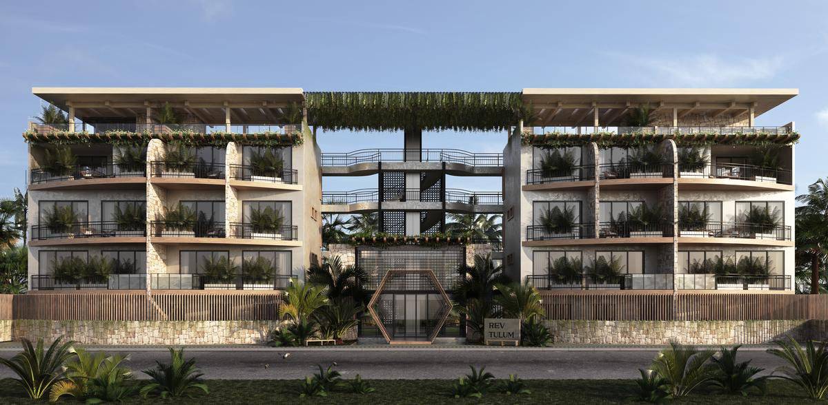 Arquitectura única en Aldea Zamá, Tulum 2