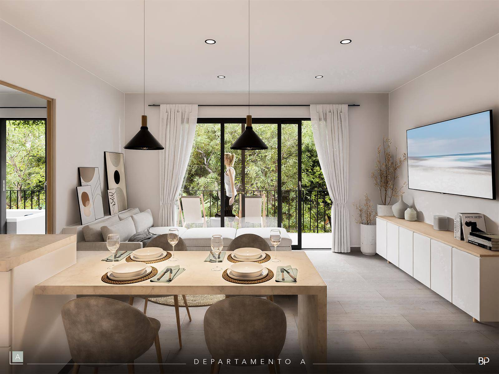 Exclusivo departamento lock-off en Tulum 1