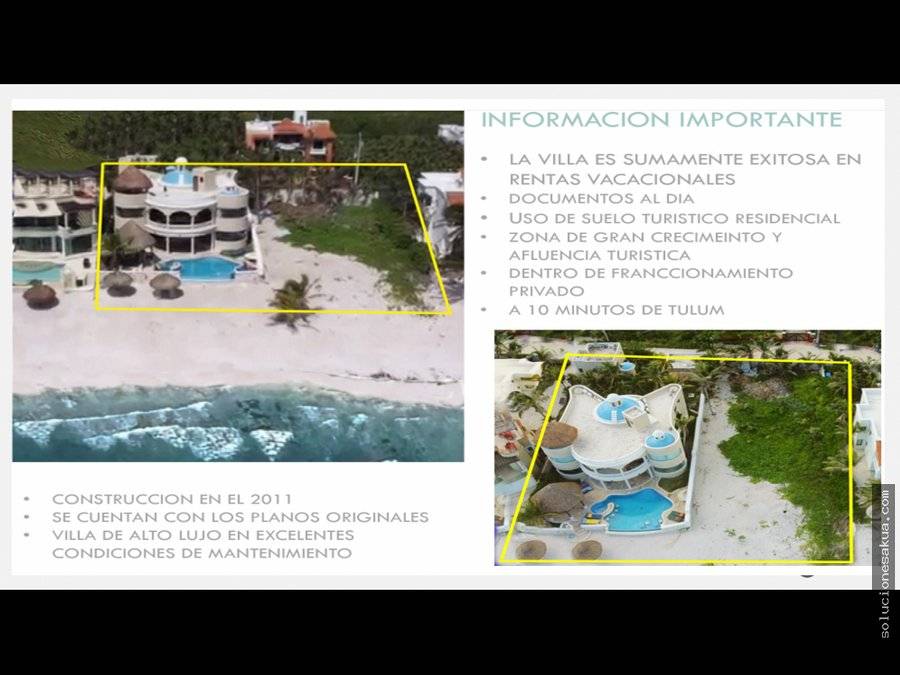 Casa de lujo frente a la playa en Tulum 2