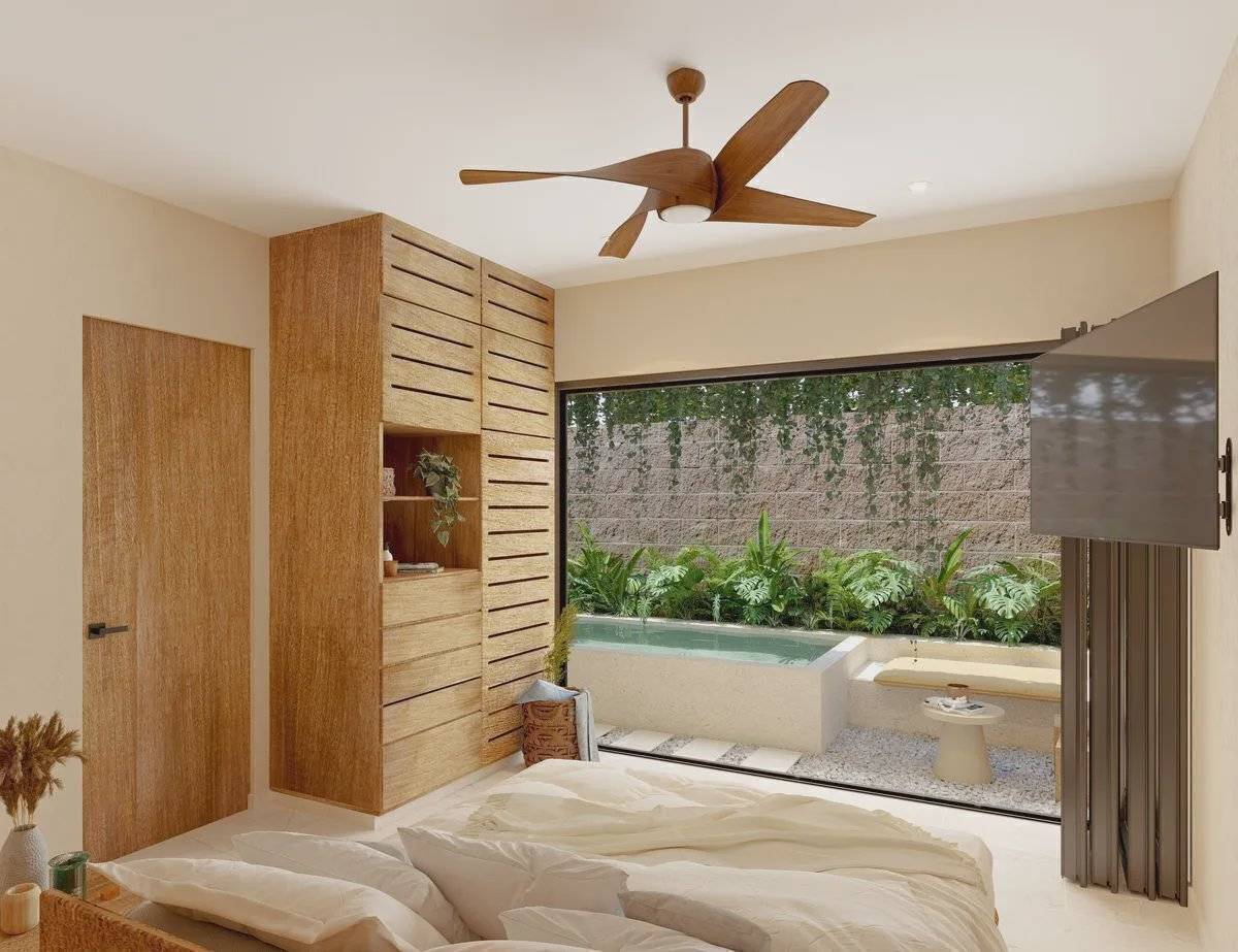 Vive el encanto de Tulum en este moderno departamento 4