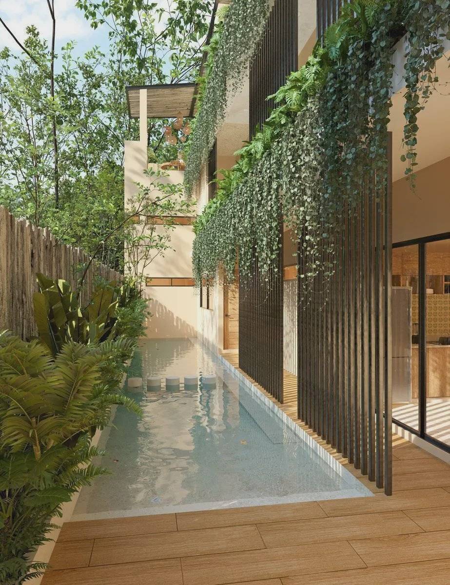 Vive el encanto de Tulum en este moderno departamento 3