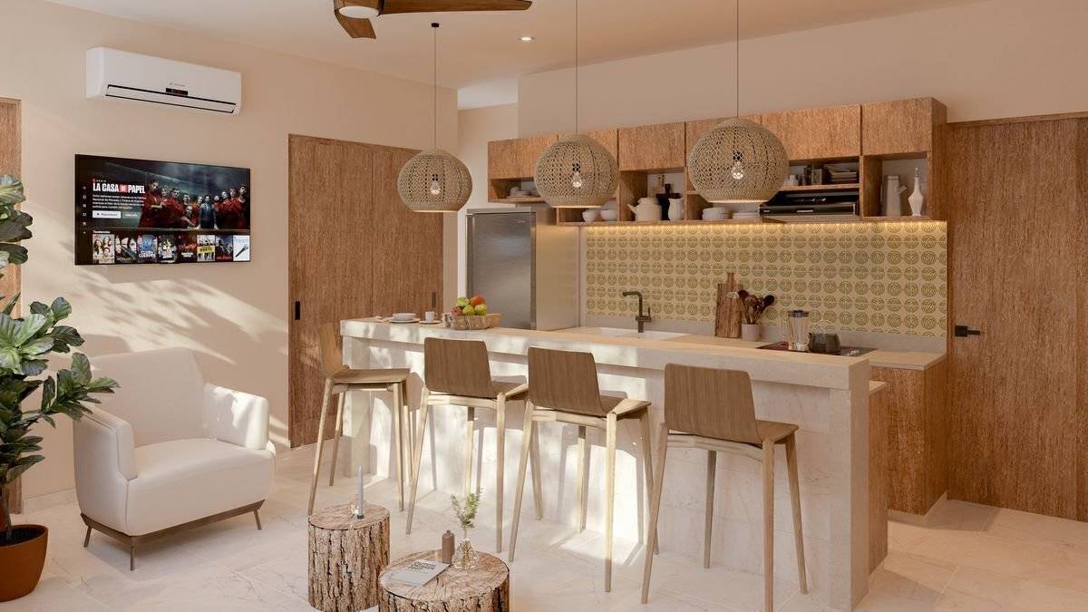 Vive el encanto de Tulum en este moderno departamento 2