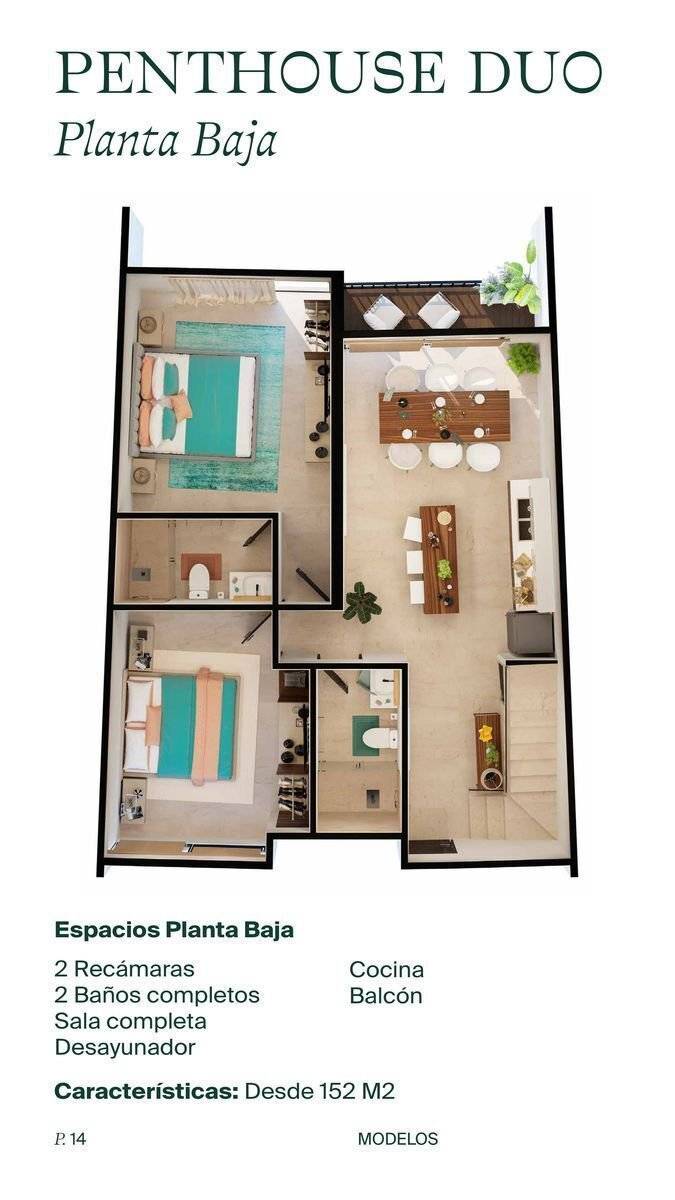 Penthouse exclusivo en el corazón de Tulum 2