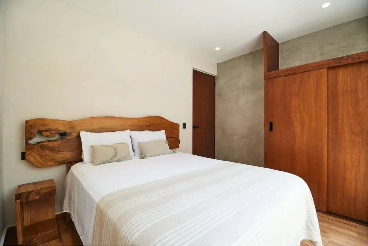 Departamento amueblado con piscina en Tulum 2
