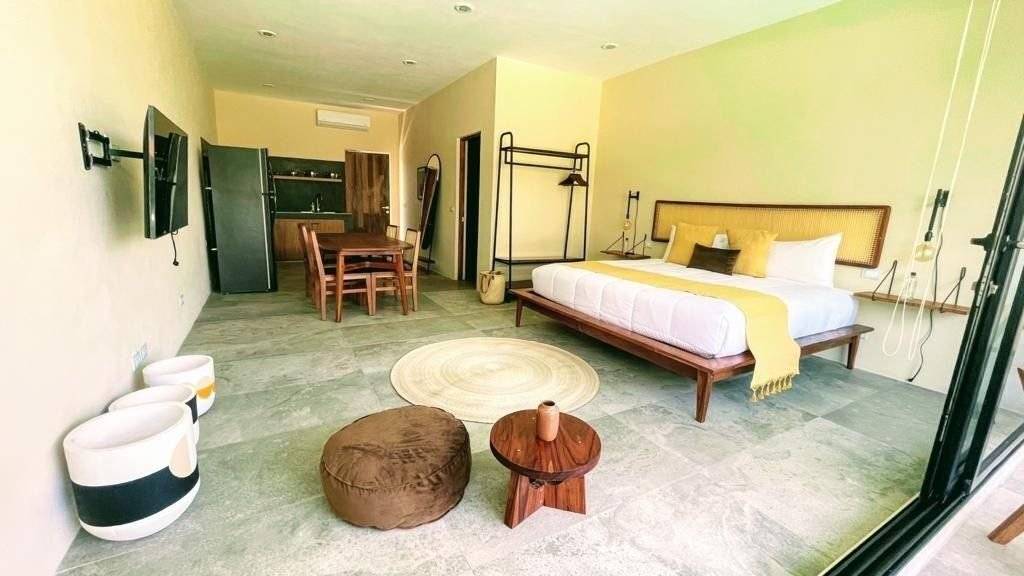 Estudio bohemio-chic en Tulum con amenidades 2