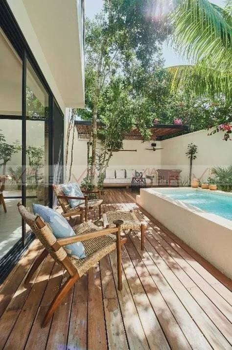 Casa selvática chic con alberca privada en Tulum 3
