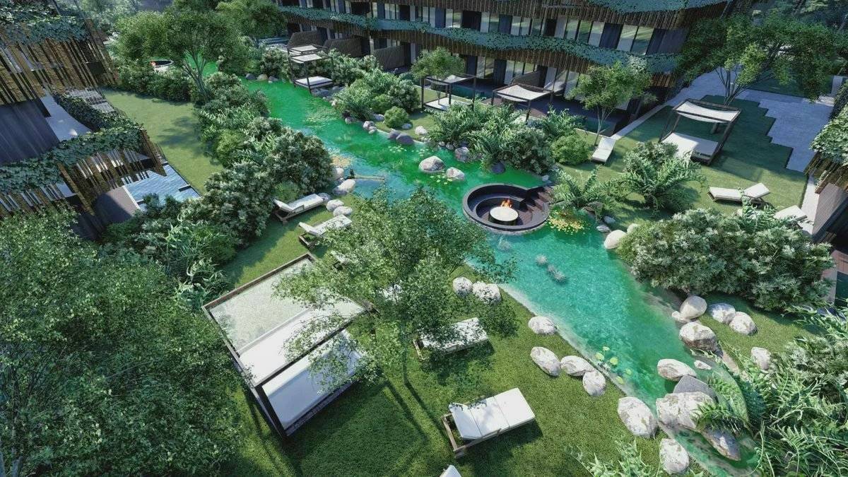 Departamento de lujo en la selva de Tulum 2