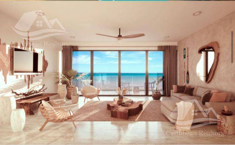 Departamento de lujo frente al mar en Tulum 2
