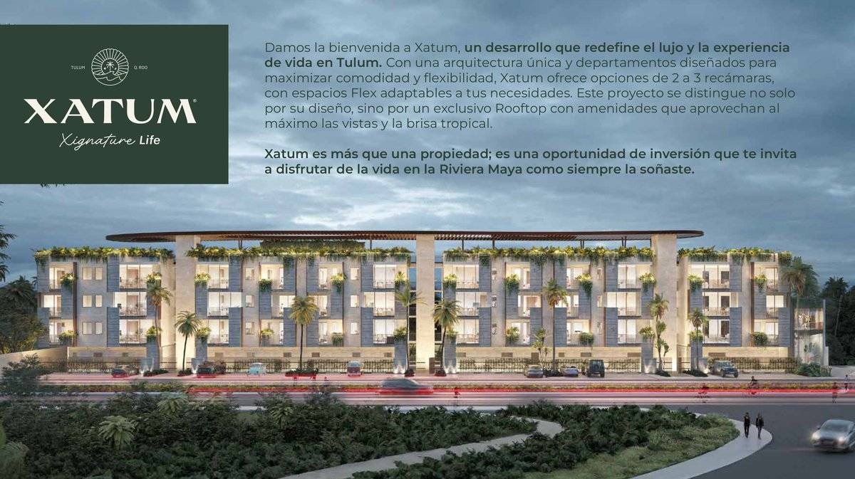 Inversión de lujo en Tulum, vida consciente 1