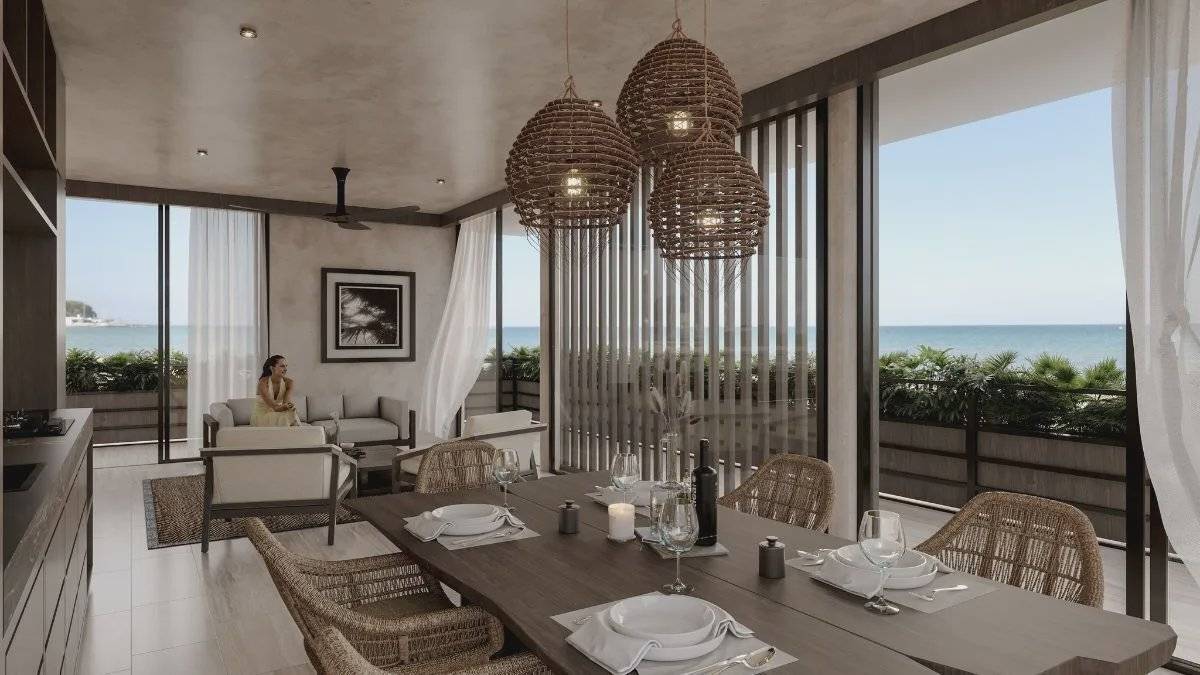 Vive el lujo frente al mar en Tulum 5