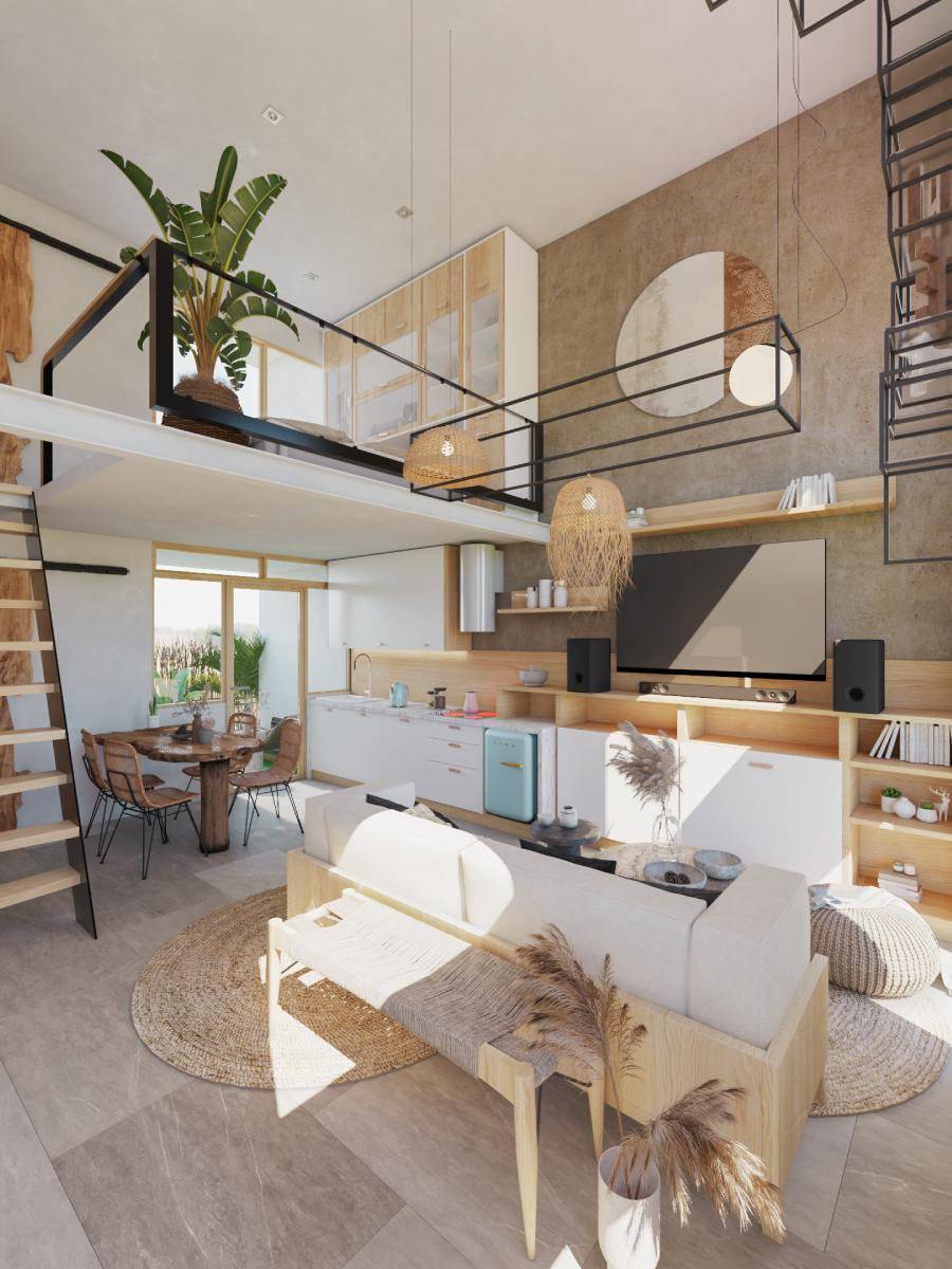Loft exclusivo en Tulum con piscina infinita 1