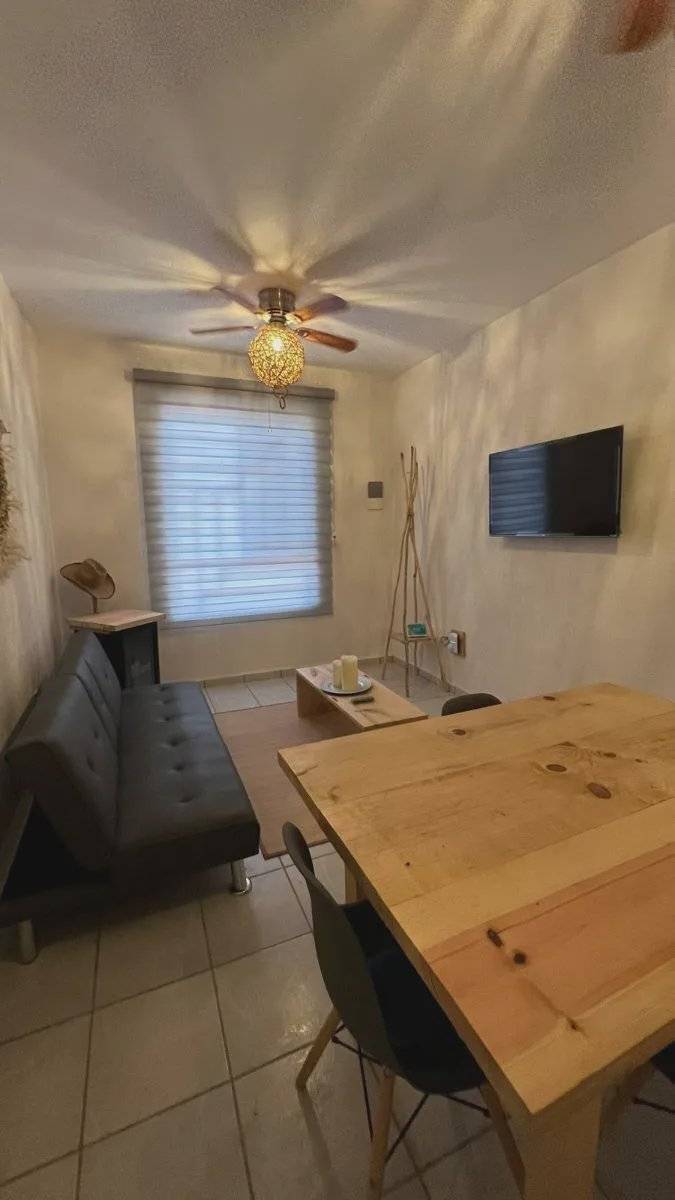 Departamento amueblado en Aldea Tulum 4