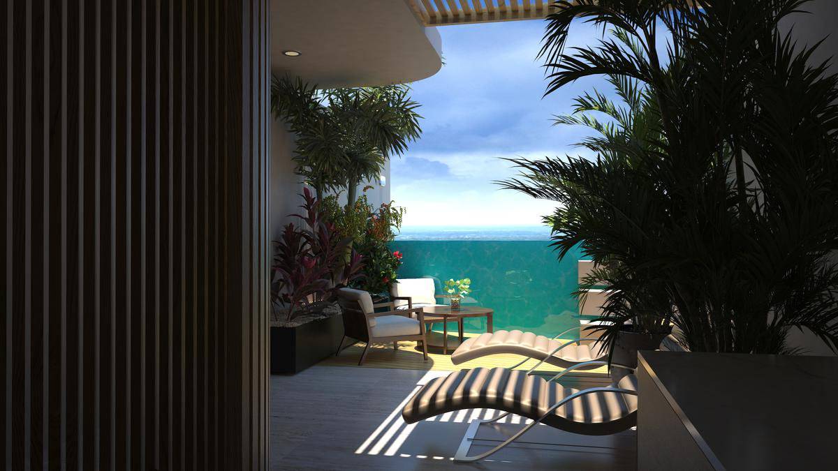 Penthouse de lujo en Aldea Zama, Tulum 2
