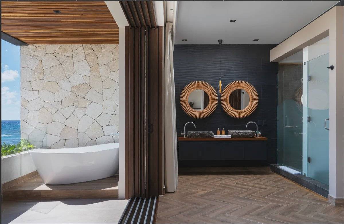 Casa de lujo con playa privada en Tankah Bay 2