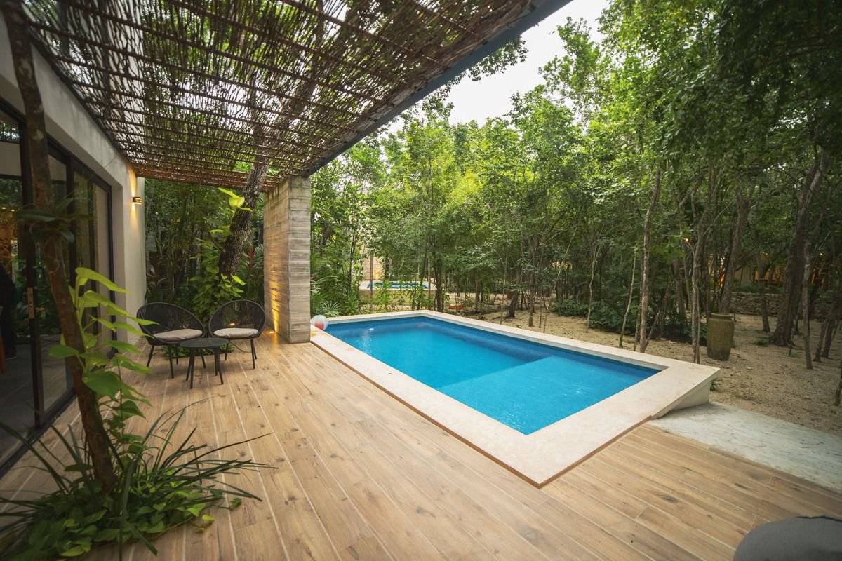 Villa de lujo con piscina y rooftop en Tulum 3