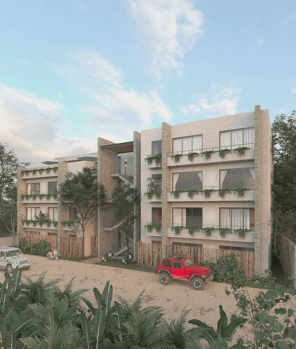 Departamento en Tulum, cerca de la av. Kukulkán 4